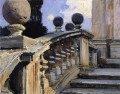 ローマの SS ドメニコ・エ・システ教会の階段 ジョン・シンガー・サージェント